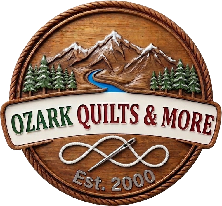 Ozark Quilts & More, established 2000